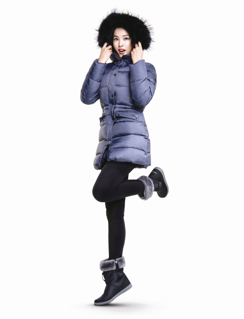 화승 르까프, 이하늬 패딩부츠 2종 출시