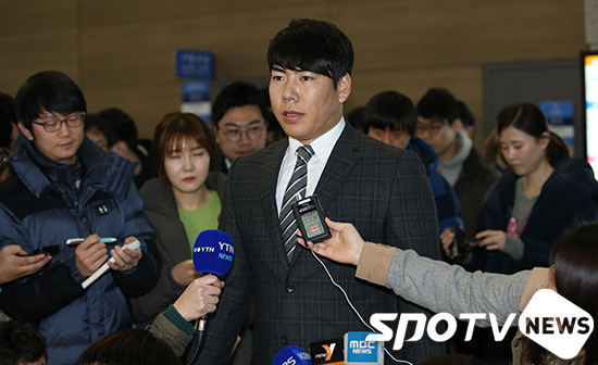[포토S] 강정호 '자신감 넘치게'