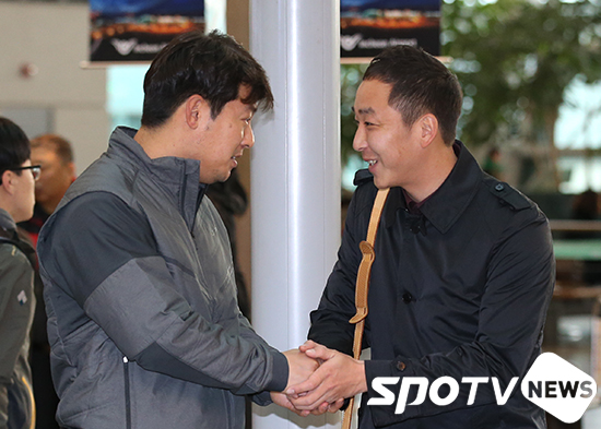 [포토S] 안치용 '우람아 예비역의 힘을 보여줘'