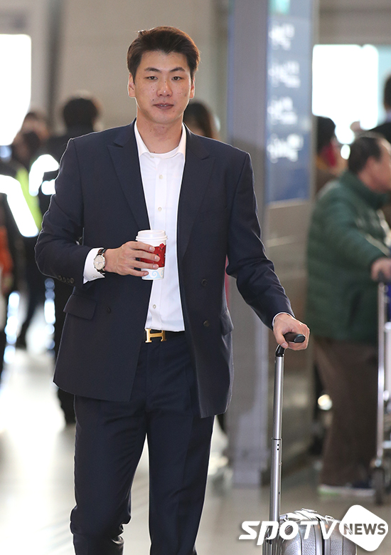 [포토S] 김광현 'SK 전지훈련 떠납니다'