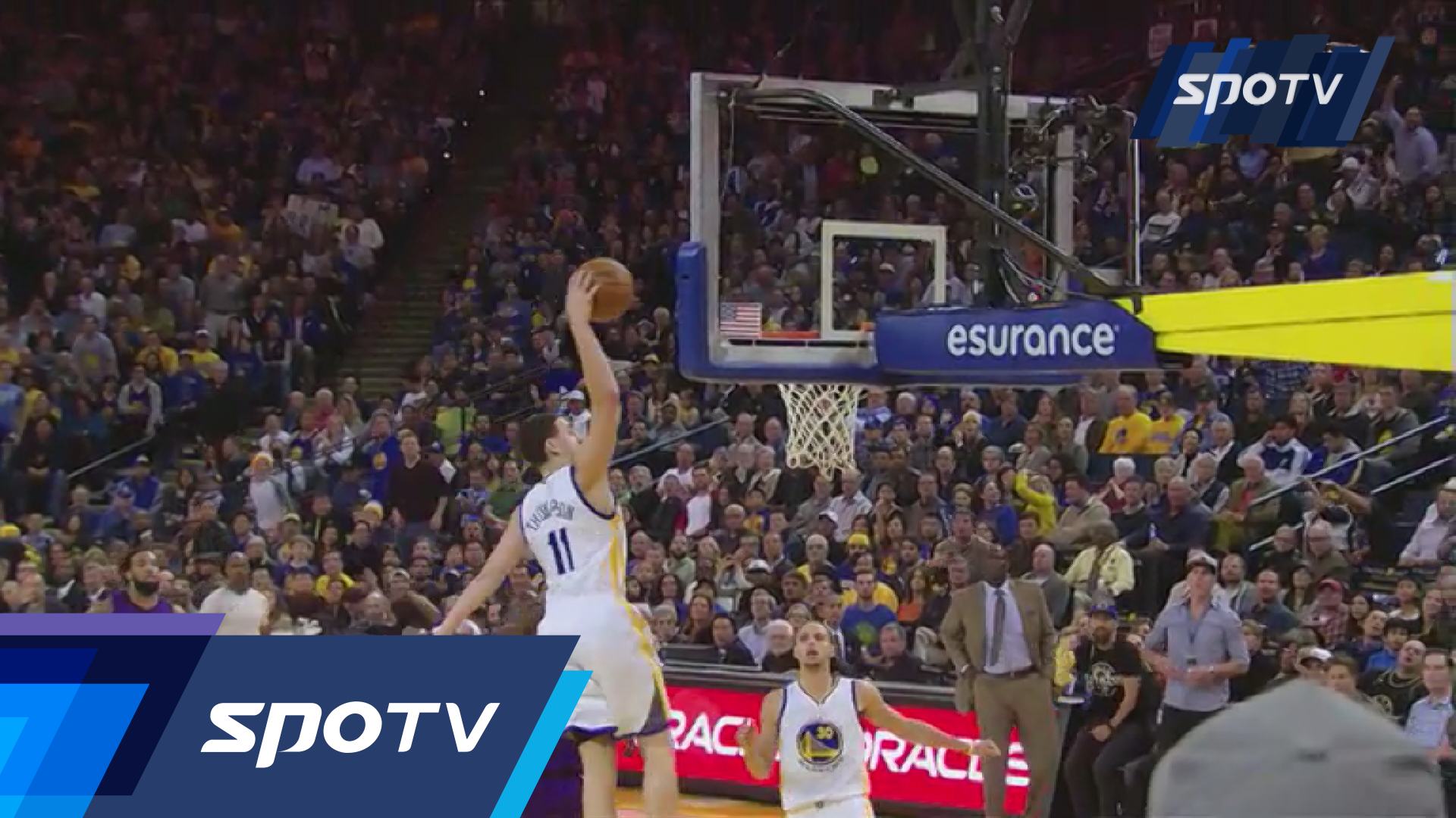 [NBA독점영상] GSW 톰슨, 어떻게 역사를 썼나