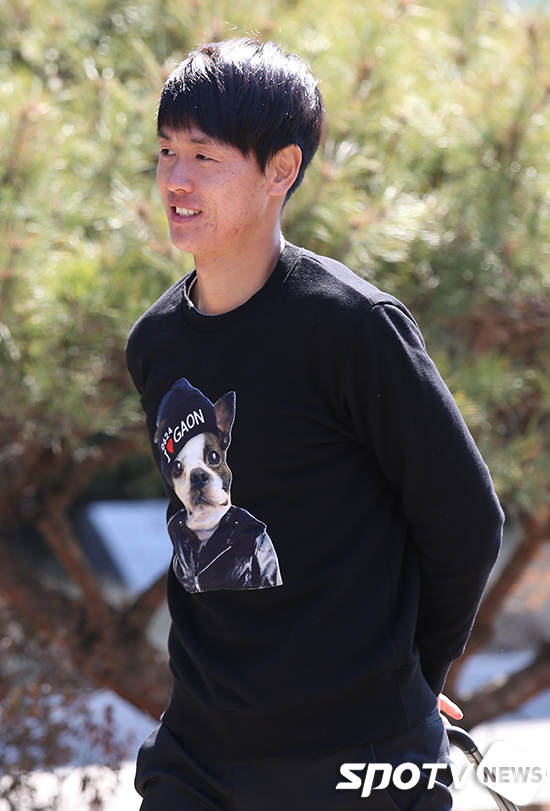 [포토S] 입소하고 있는 정동호