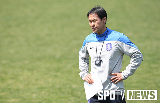 [포토S] U-18 축구대표팀 안익수 감독