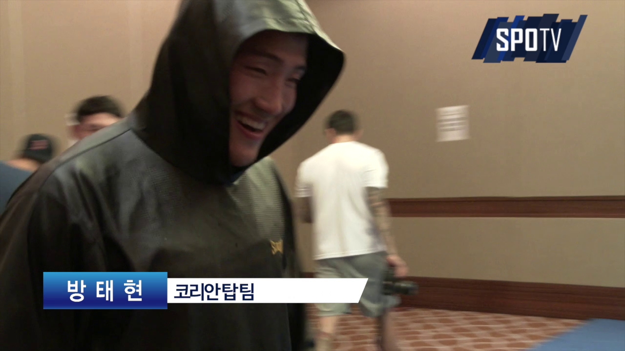 비 젖은 듯 땀이 주르륵…임현규·남의철·방태현, UFC 마지막 고비
