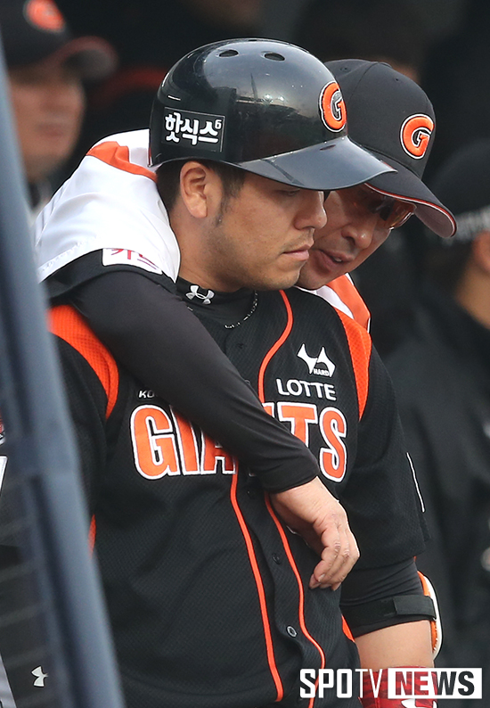 [포토S] 김민호 수석 '강민호, 너를 품에 안으면'