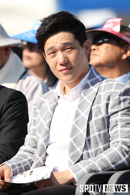 [포토S] 모태범 '평창 홍보대사 됐어요'