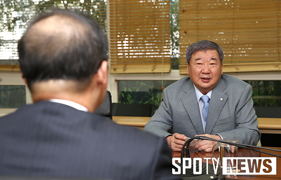 [포토S] 한국-대만 야구 협력 논의하는 구본능 총재