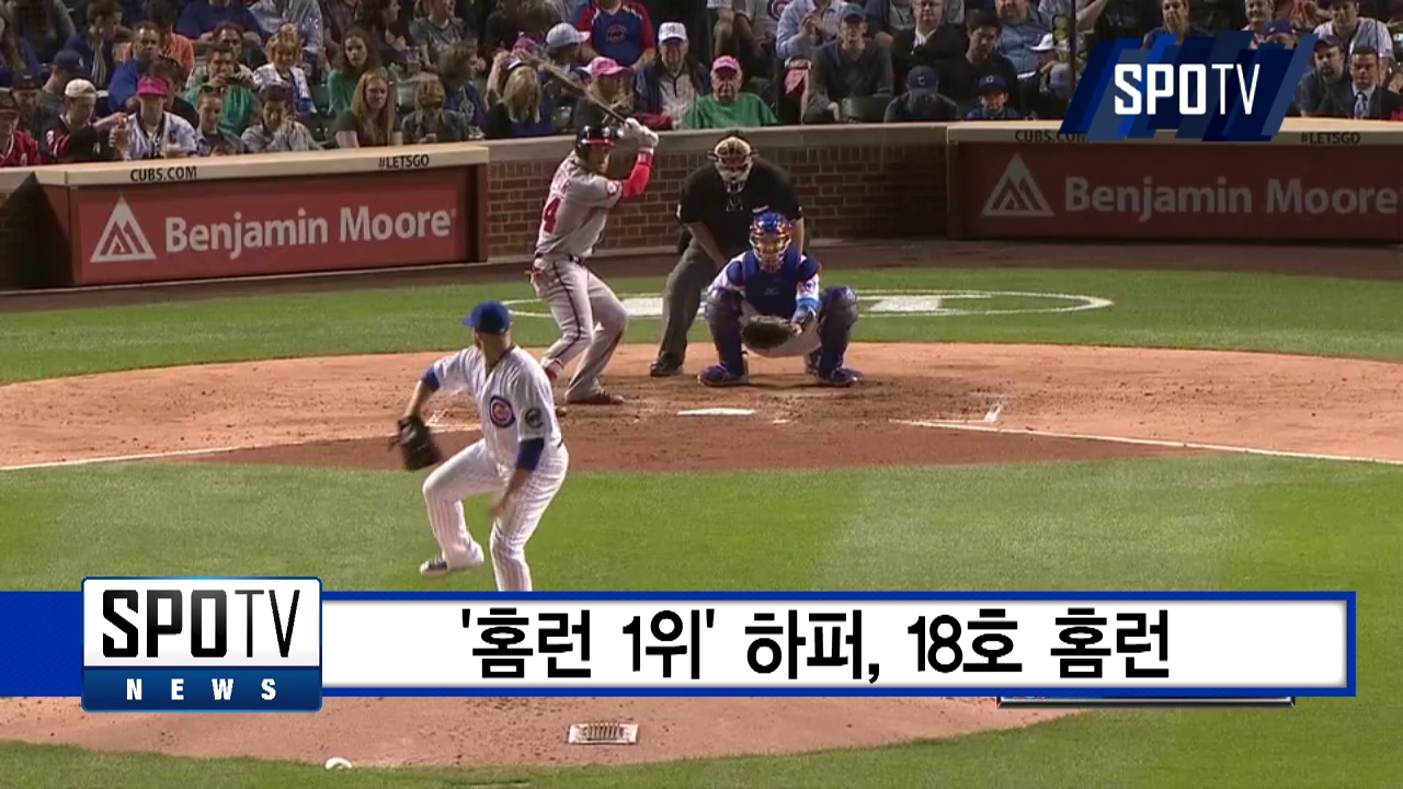 '13K' 슈어저, 레스터에 판정승…하퍼, 18호 HR