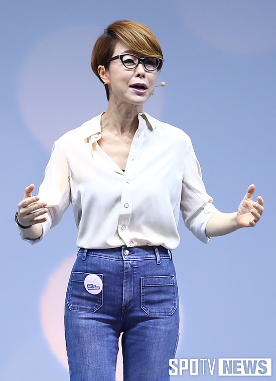[포토S] 삼성전자 이영희 부사장의 강연