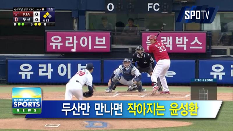 [굿모닝 스포츠] '곰에 약한' 윤성환 vs '사자에 약한' 장원준