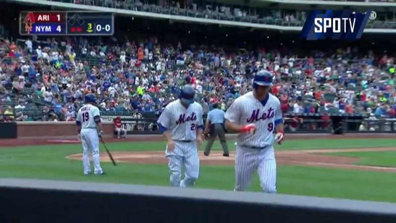 [MLB 독점영상] NYM 뉴엔하이스, '1G 3홈런' 폭발