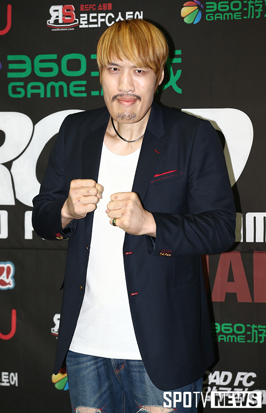 [포토S] 최홍만 '화끈한 복귀전 기대하세요'