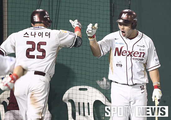 [포토S] 홈런 스나이더 '내 모든 기를 박병호에게'