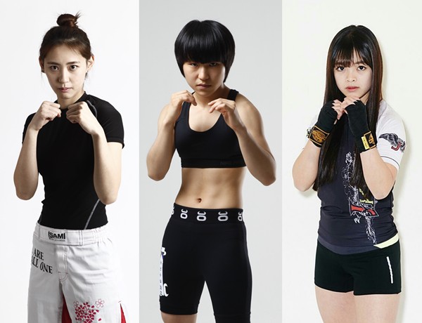 박지혜-박정은-이예지, 女 파이터 전성시대 열어 간다
