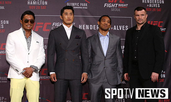 [포토S] 'UFC 서울'에 나설 전사들