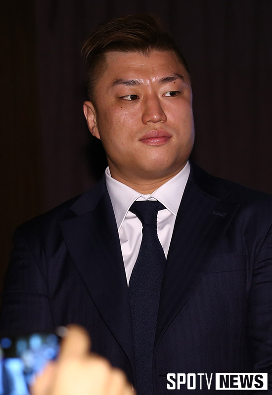 [포토S] 양동이 'UFC 재입성 후 첫 공식 행사'