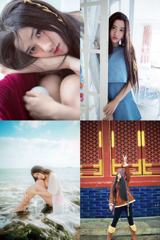 로드FC 최초 중국인 로드걸 양커, '팔색조 매력'