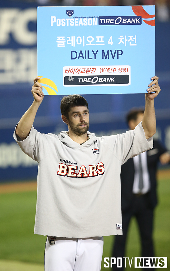 [포토S] 니퍼트, 2피안타 완벽투로 MVP