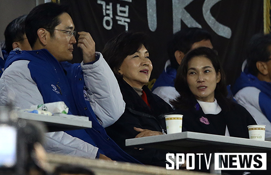 [포토S] 야구장 찾은 삼성가