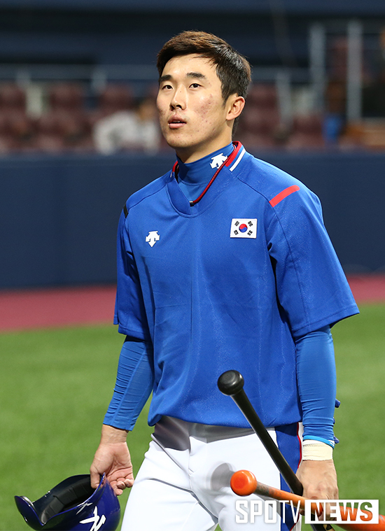 [포토S] 훈련 마친 허경민
