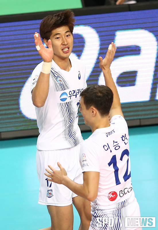 '3연패' 우리카드, '캡틴' 박상하의 마음가짐