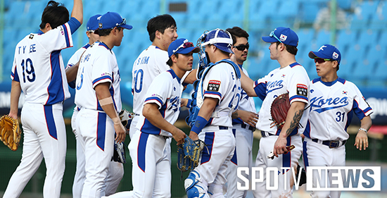 [포토S] 승리 한국 '기분 좋게 2연승'