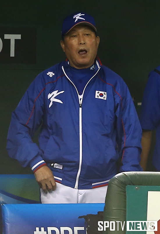 [포토S] 김인식 감독도 아쉬움에 입이 쩍