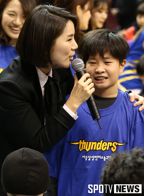 [포토S] 김민국 '삼성 광팬이에요'