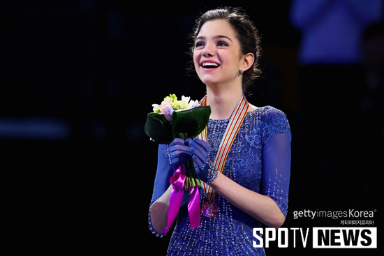 [피겨 세계선수권] '150.10점' 메드베데바, 김연아 프리 최고점 경신