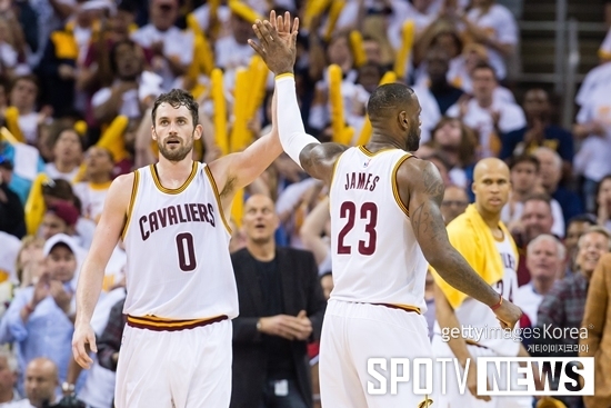 [Today's NBA] '2연승' 클리블랜드, 2쿼터는 '르브론 타임'