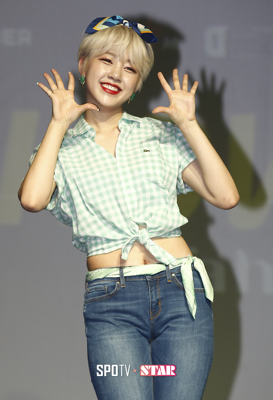 [포토S] 타히티 아리 '깜찍깜찍'