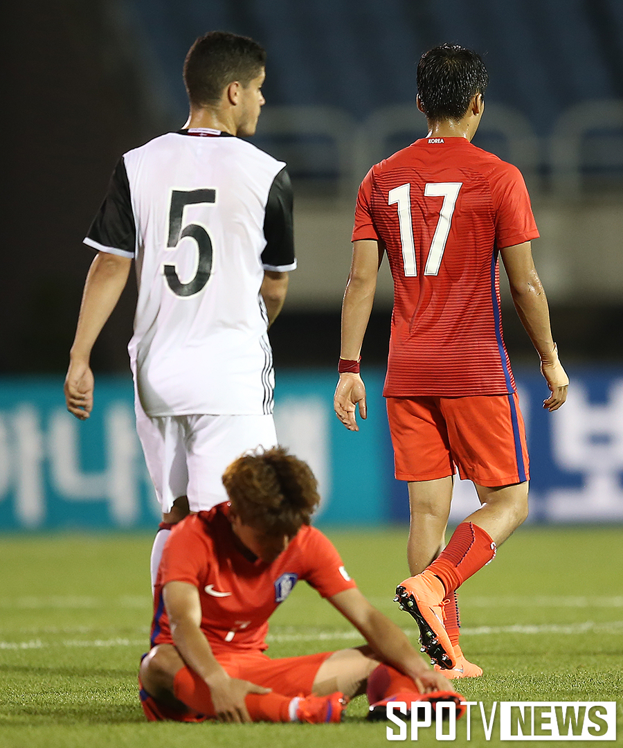 [포토S] 올림픽축구대표팀, 덴마크와 아쉬운 무승부