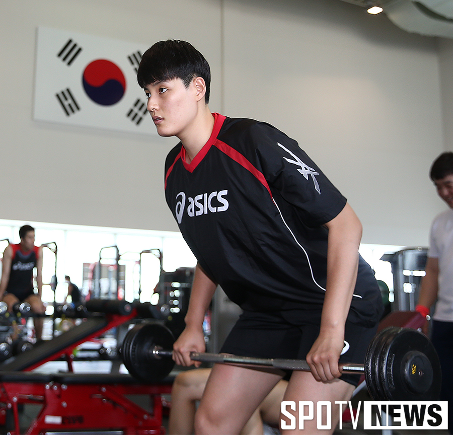 [포토S] 김희진 '올림픽 무대, 기대해주세요'