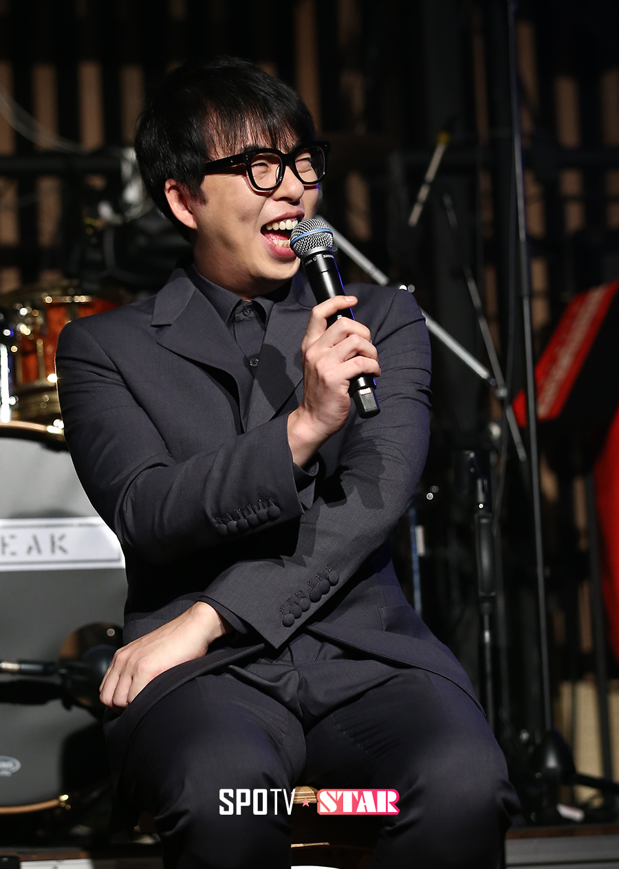 [포토S] 데이브레이크 김장원 '쇼케이스 기분 좋아요'