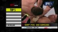 [UFC 영상] 정찬성의 트위스터, 기상천외한 서브미션 뽑혀