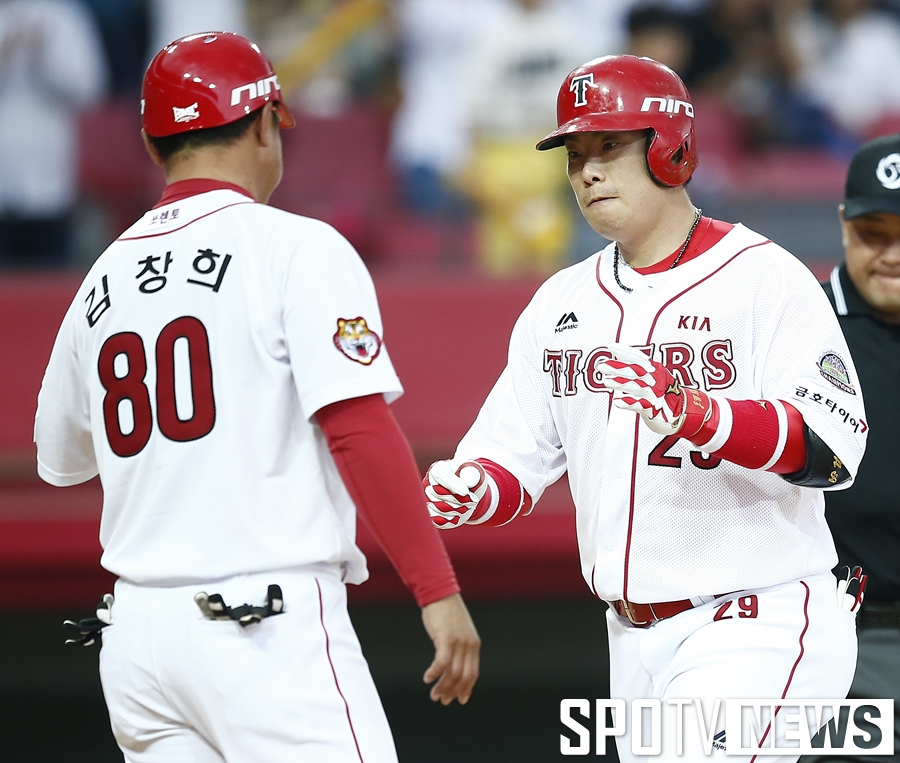 '리드오프' 나지완, '물음표→느낌표' 바꾸다