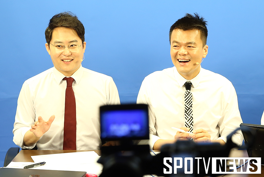 [NBA 파이널6] 박진영 '첫 해설 즐거워요'