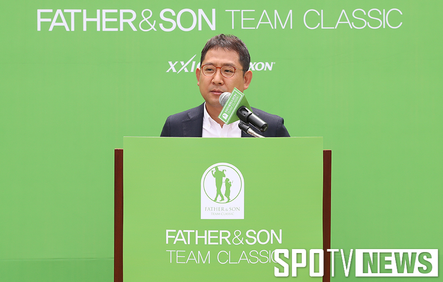 [포토S] 파더 앤 선 팀 클래식 주최한 던롭 홍순성 대표