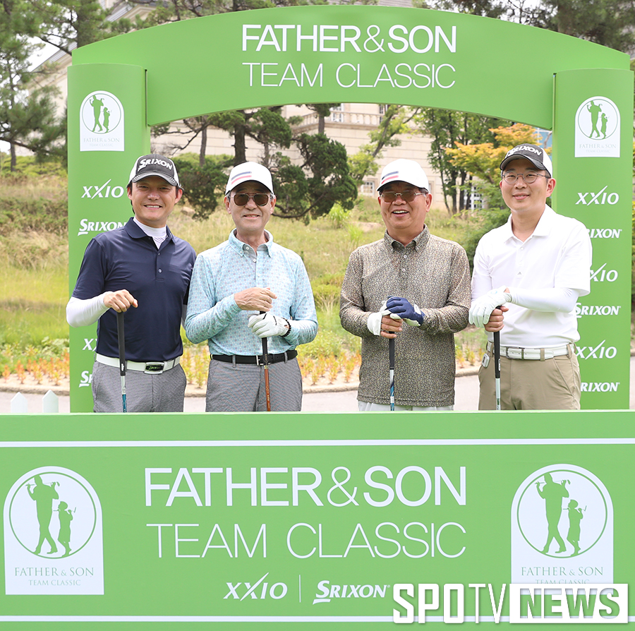 [포토S] '파더 앤 선 팀 클래식'에 나선 참가자들
