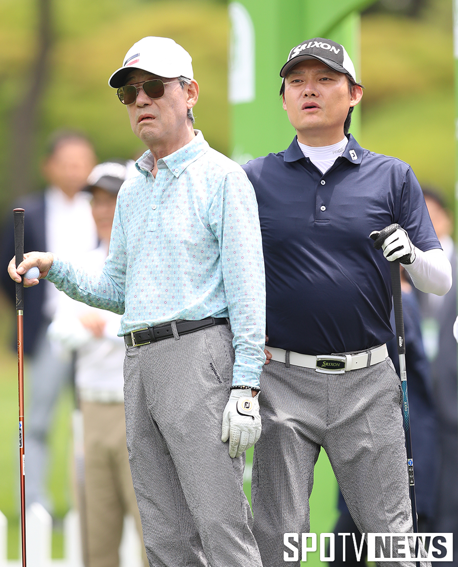 [포토S] 배우 남성진 '아버지 파이팅 하세요'