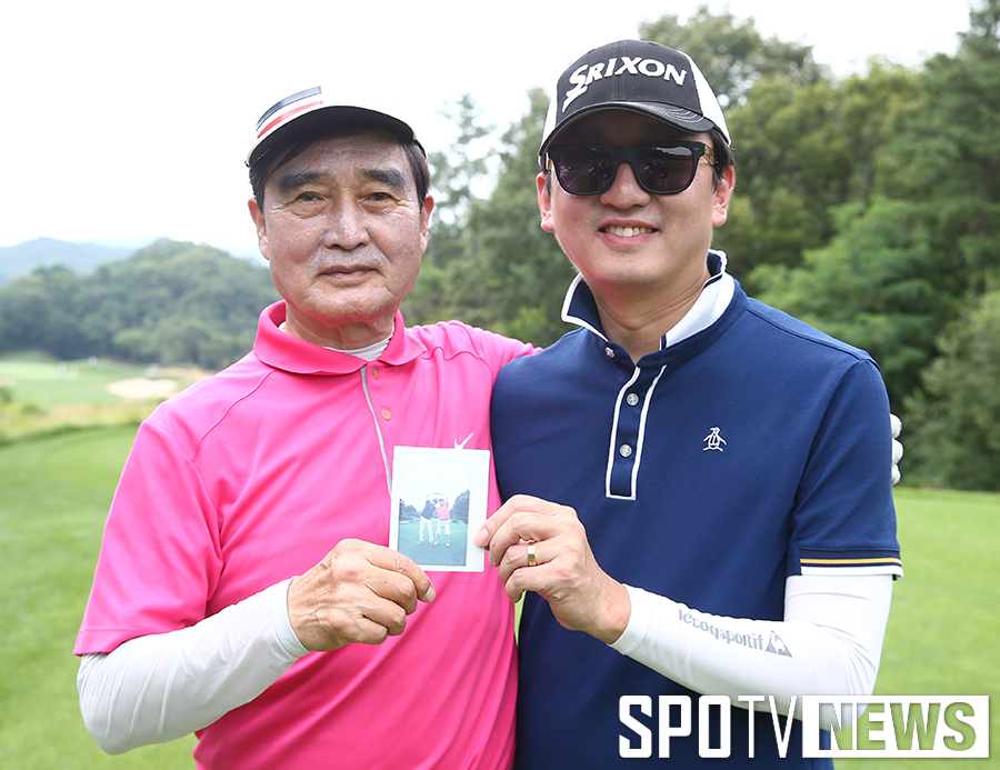 [포토S] '파더 앤 선 팀 클래식' 골프도 치고 사진도 찍고