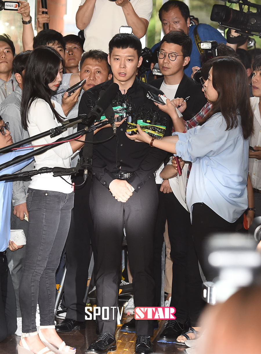 [포토S] 박유천 "심려끼쳐 죄송"