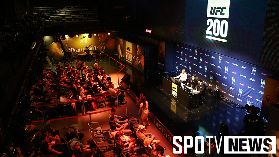 [포토S] 'UFC200' 뷰잉파티 찾은 팬들
