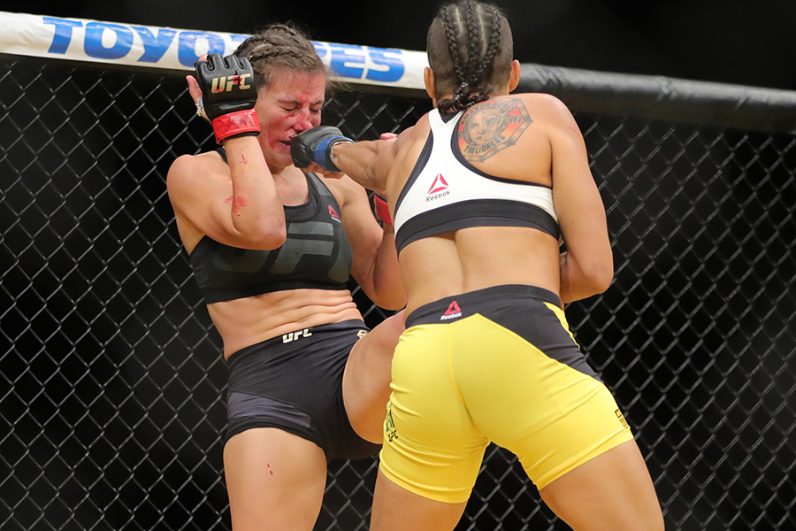 [UFC 200] 아만다 누네즈 '계속해서 명중하는 펀치'