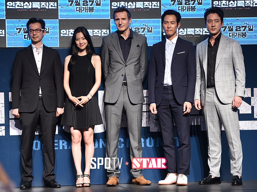 [포토S] 영화 '인천상륙작전'의 주역들