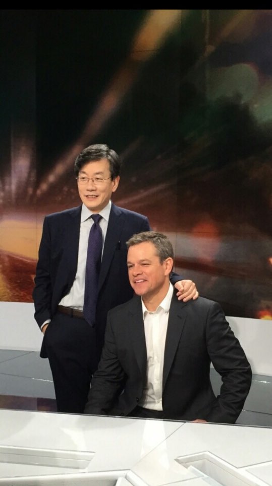 맷 데이먼, '뉴스룸' 손석희와 인터뷰 14일 방송 '품격있는 만남'