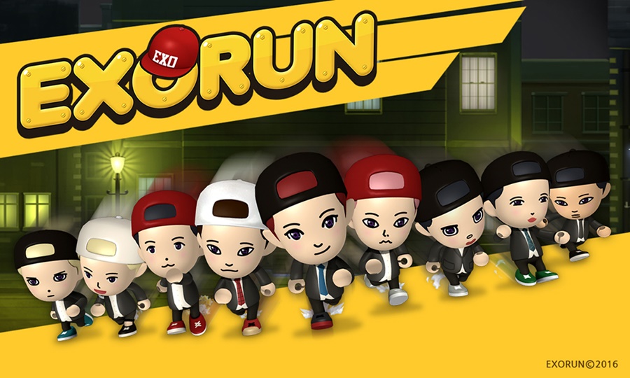 '포켓몬 고' 광풍 속, SM 엑소 모바일게임 'EXORUN(엑소런)' 전세계 출시