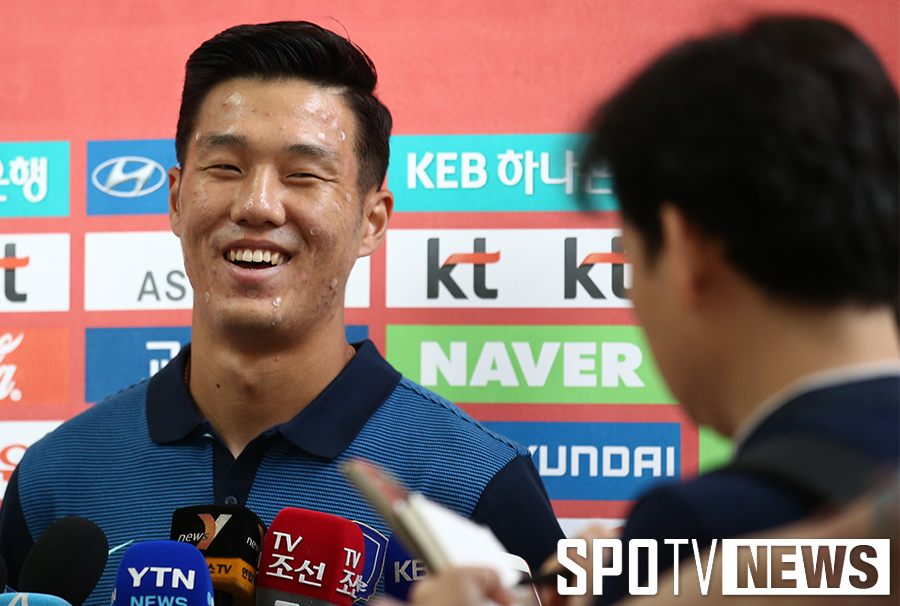 [포토S] 석현준 '미소 인터뷰'
