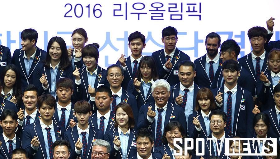 [포토S] '웃으며 리우로 갑니다'