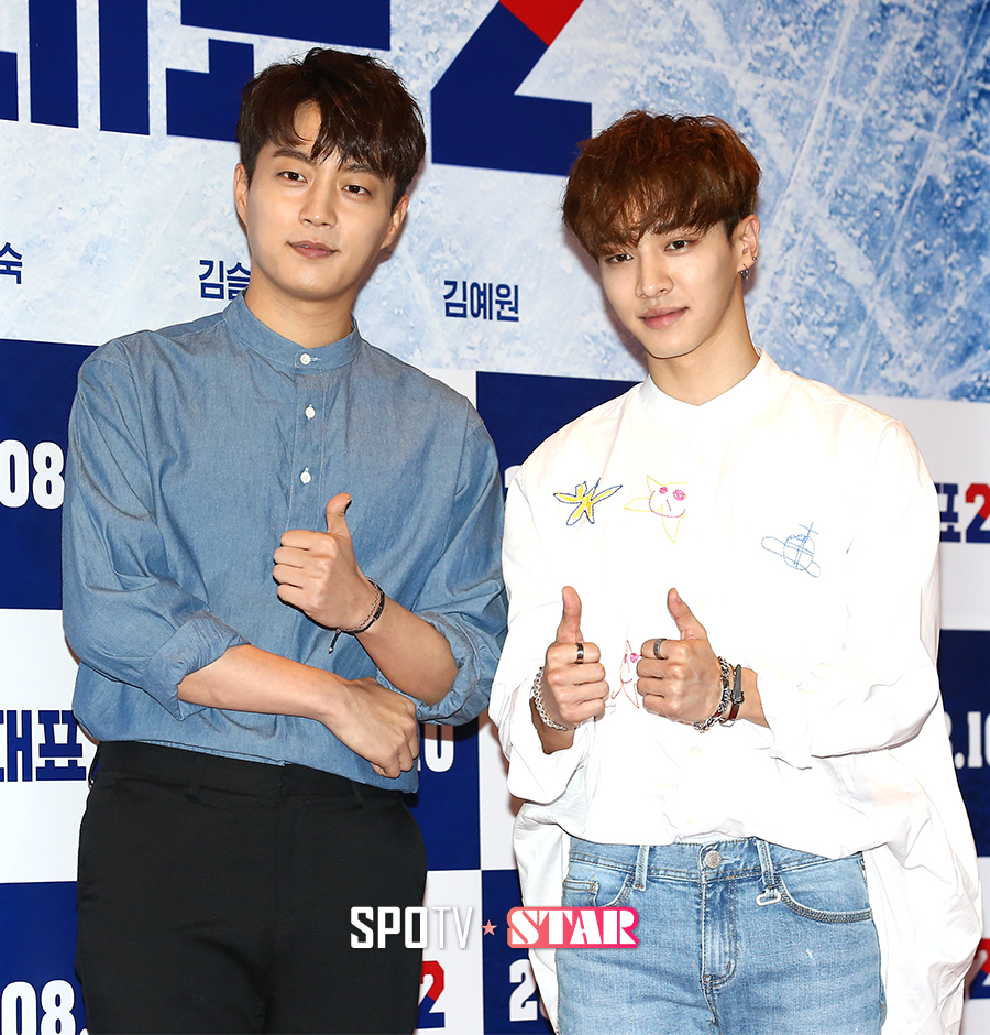 [영상] '국가대표2' 비스트 윤두준-이기광 "눈물 흘리러 왔어요"